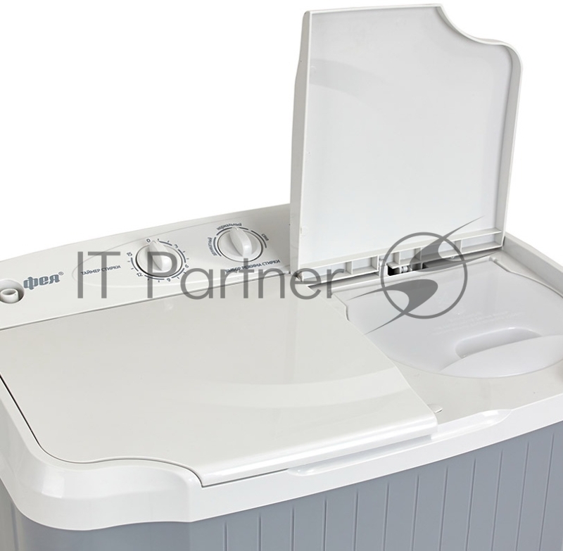 Стиральная машина Фея СМП 50 Н серый-светло серый, полуавтомат