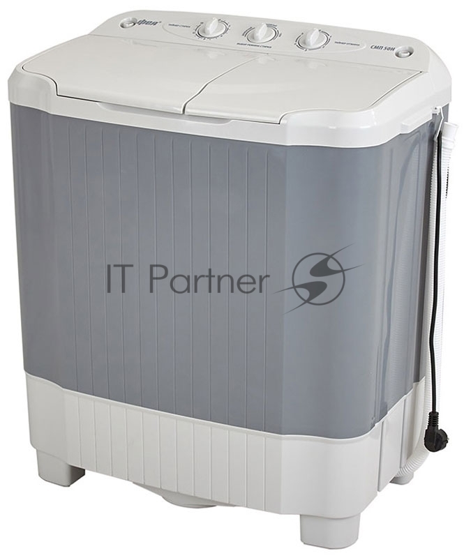 Стиральная машина Фея СМП 50 Н серый-светло серый, полуавтомат