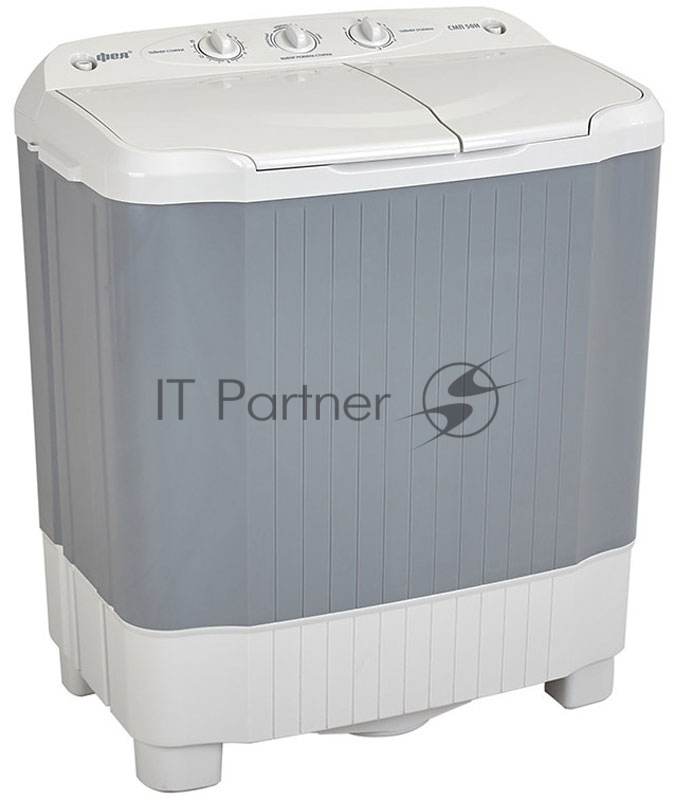 Стиральная машина Фея СМП 50 Н серый-светло серый, полуавтомат