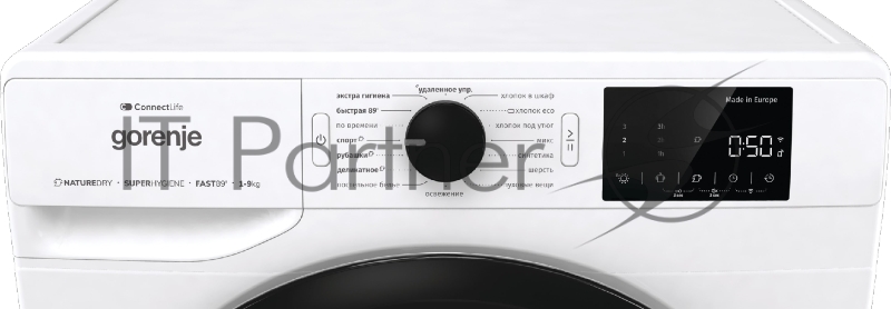 Сушильная машина Gorenje DPNE92GNLWIFI/C кл.энер.:A++ макс.загр.:9кг белый