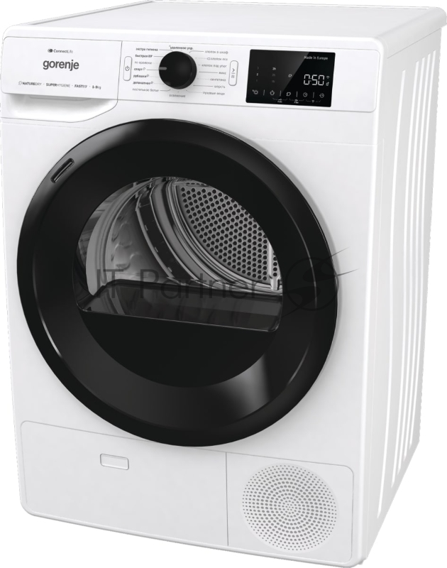 Сушильная машина Gorenje DPNE92GNLWIFI/C кл.энер.:A++ макс.загр.:9кг белый
