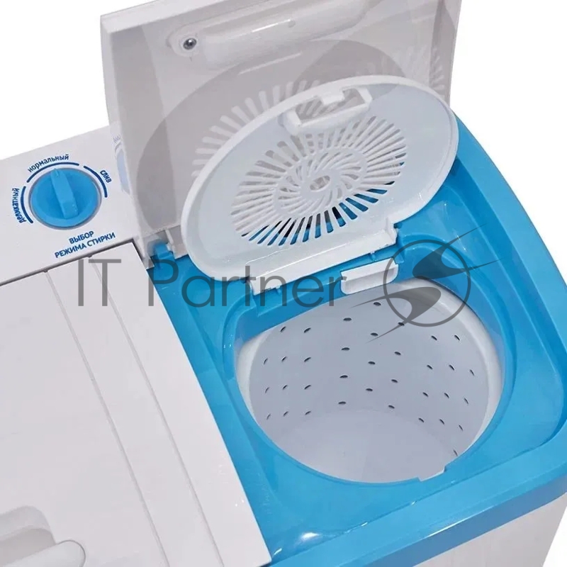 Стиральная машина Фея СМП 40 Н белый-голубой, полуавтомат