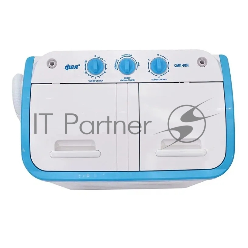 Стиральная машина Фея СМП 40 Н белый-голубой, полуавтомат