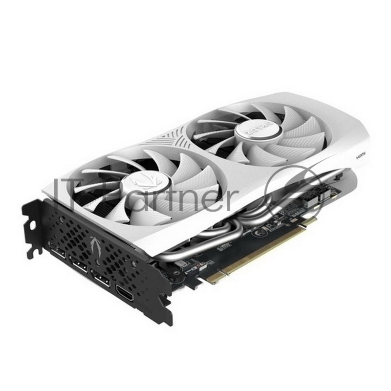 Видеокарта Zotac RTX4070 TWIN EDGE OC WHITE ED 12GB GDDR6X 192bit 3xDP HDMI 2FAN Medium Pack