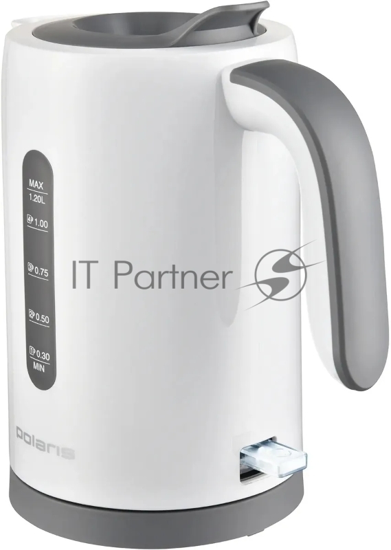 Чайник электрический Polaris PWK 1220C Water Way Pro 1.2л. 2200Вт белый корпус: пластик (PWK 1220C)