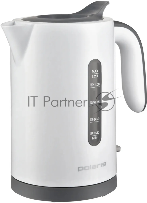 Чайник электрический Polaris PWK 1220C Water Way Pro 1.2л. 2200Вт белый корпус: пластик (PWK 1220C)