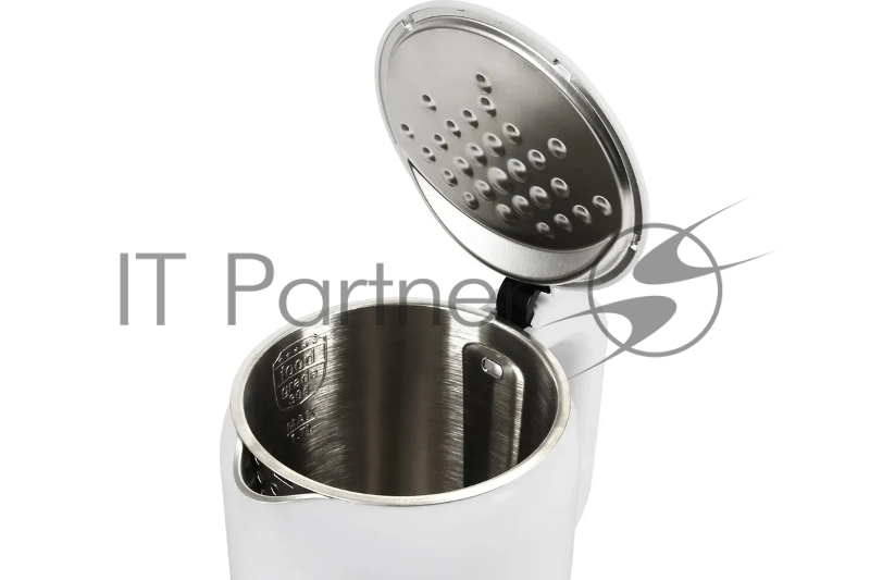 Чайник электрический ATLANTA ATH-2450 (white) 1,7л, нержавейка, двухстенный