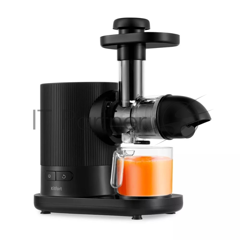 Соковыжималка шнековая Kitfort КТ-1139 150Вт рез.сок.:500мл. черный