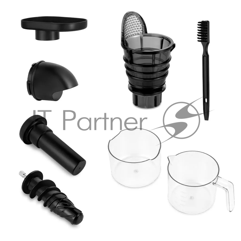 Соковыжималка шнековая Kitfort КТ-1139 150Вт рез.сок.:500мл. черный