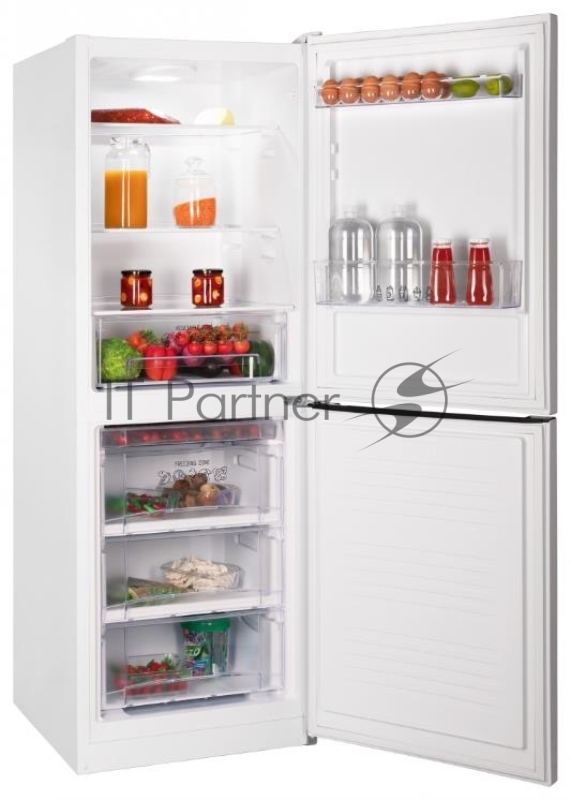 Холодильник Nordfrost NRB 161NF W белый двухкамерный 170/105 л морозилка снизу