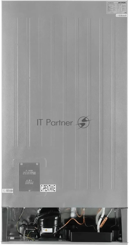 Холодильник Hyundai CS55023F 2-хкамерн. белый инвертер