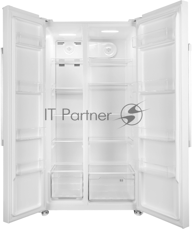 Холодильник Hyundai CS55023F 2-хкамерн. белый инвертер