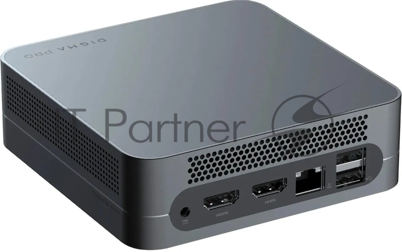 Неттоп Digma Pro Minimax H1 i5 10210U (1.6) 16Gb SSD512Gb UHDG 620 Windows 11 Professional GbitEth WiFi BT 65W серый (DPP5-ADXW01)