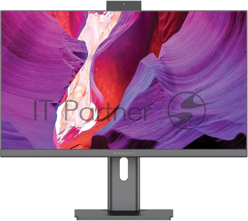 Моноблок Digma Pro Unity 23.8 Full HD i7 1255U (1.7) 16Gb SSD1Tb Iris Xe Windows 11 Professional GbitEth WiFi BT 90W клавиатура мышь Cam серый 1920x1080