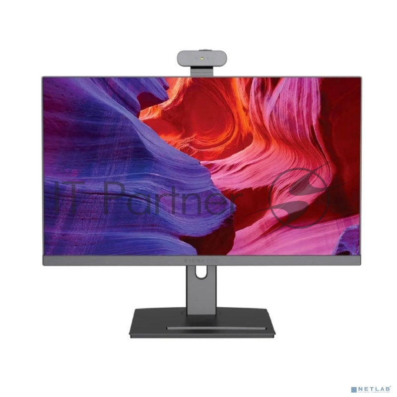 Моноблок Digma Pro Vision 23.8 Full HD i5 12450H (1.7) 16Gb SSD512Gb UHDG CR Windows 11 Professional Eth WiFi BT 90W клавиатура мышь Cam черный 1920x1080