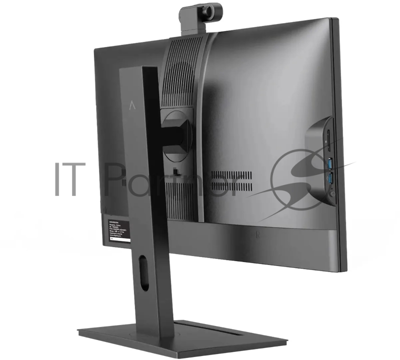 Моноблок Digma Pro Vision 23.8 Full HD i5 12450H (1.7) 16Gb SSD512Gb UHDG CR Windows 11 Professional Eth WiFi BT 90W клавиатура мышь Cam черный 1920x1080