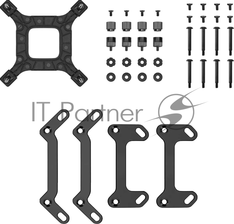 Система водяного охлаждения Deepcool LD240 ARGB Soc-AM5/AM4/1151/1200/1700 белый 4-pin 38.71dB Al LCD 1476gr Ret (R-LD240-WHDMMN-G-1)