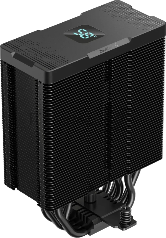 Устройство охлаждения(кулер) Deepcool AG500 Digital Soc-AM5/AM4/1151/1200/1700 черный 4-pin 29.4dB Al+Cu LCD 240W 845gr Ret (R-AG500-BKNDMN-G-2)