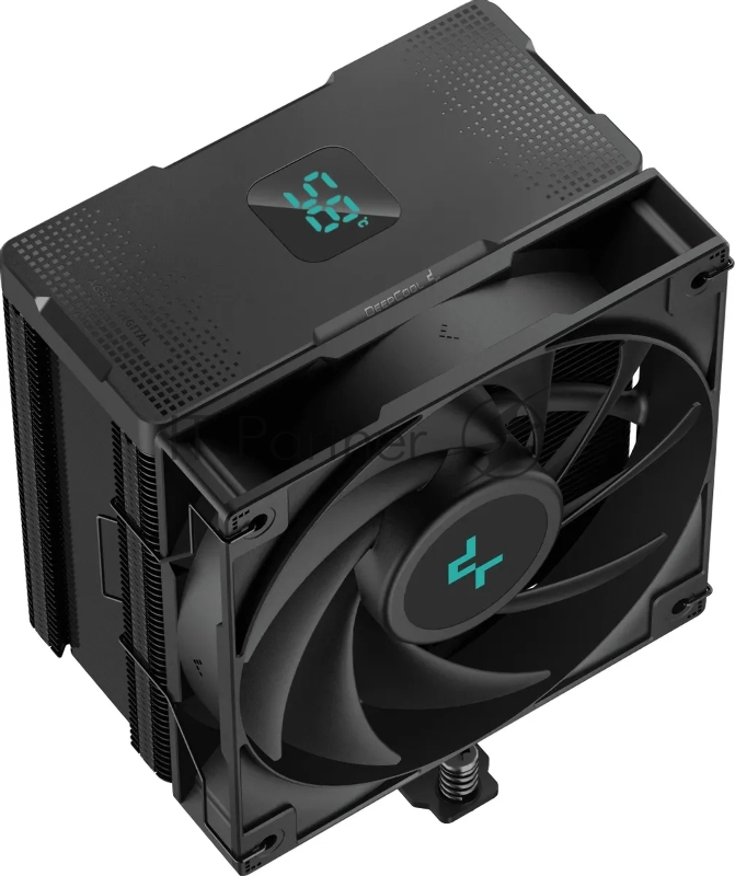 Устройство охлаждения(кулер) Deepcool AG500 Digital Soc-AM5/AM4/1151/1200/1700 черный 4-pin 29.4dB Al+Cu LCD 240W 845gr Ret (R-AG500-BKNDMN-G-2)
