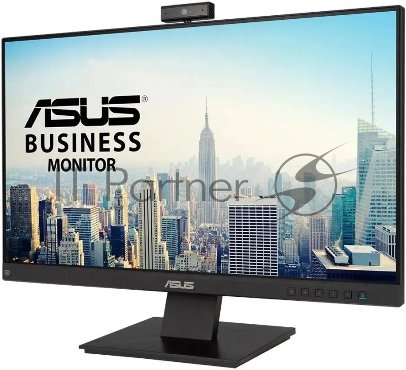 Монитор ASUS 23.8 BE24EQK IPS LED, 1920x1080, 5ms, 300cd/m2, 178°/178°, 100M:1, D-Sub, HDMI, DP, USB, Microphone, Web Camera 2.0M Pixels, колонки, 60Hz, Tilt, VESA, Black, 90LM05M1-B01370 3 years