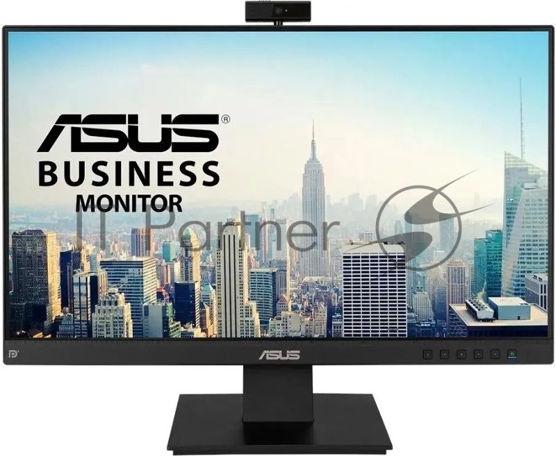 Монитор ASUS 23.8 BE24EQK IPS LED, 1920x1080, 5ms, 300cd/m2, 178°/178°, 100M:1, D-Sub, HDMI, DP, USB, Microphone, Web Camera 2.0M Pixels, колонки, 60Hz, Tilt, VESA, Black, 90LM05M1-B01370 3 years
