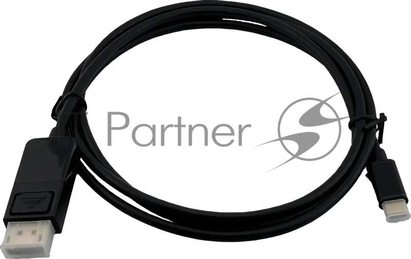 Кабель Buro ver1.4 USB Type-C (m) DisplayPort (m) 1.5м (BU-TYPEC-DP-1.5M) черный