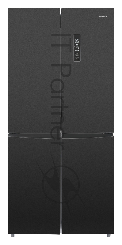 NORDFROST RFQ 510 NFB inverter Холодильник графитовый