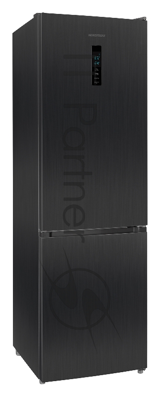 NORDFROST RFC 390D NFXd Холодильник темная нержавеющая сталь