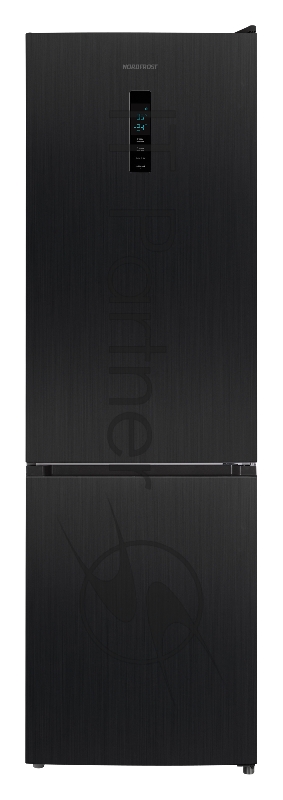 NORDFROST RFC 390D NFXd Холодильник темная нержавеющая сталь