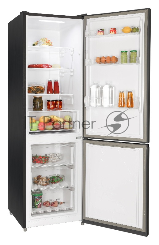 NORDFROST RFC 390D NFXd Холодильник темная нержавеющая сталь