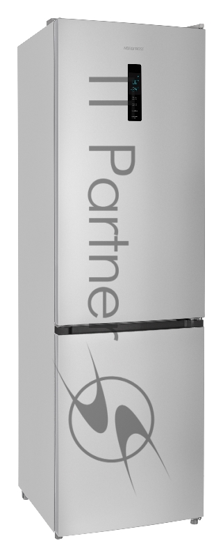 NORDFROST RFC 390D NFS Холодильник серебристый