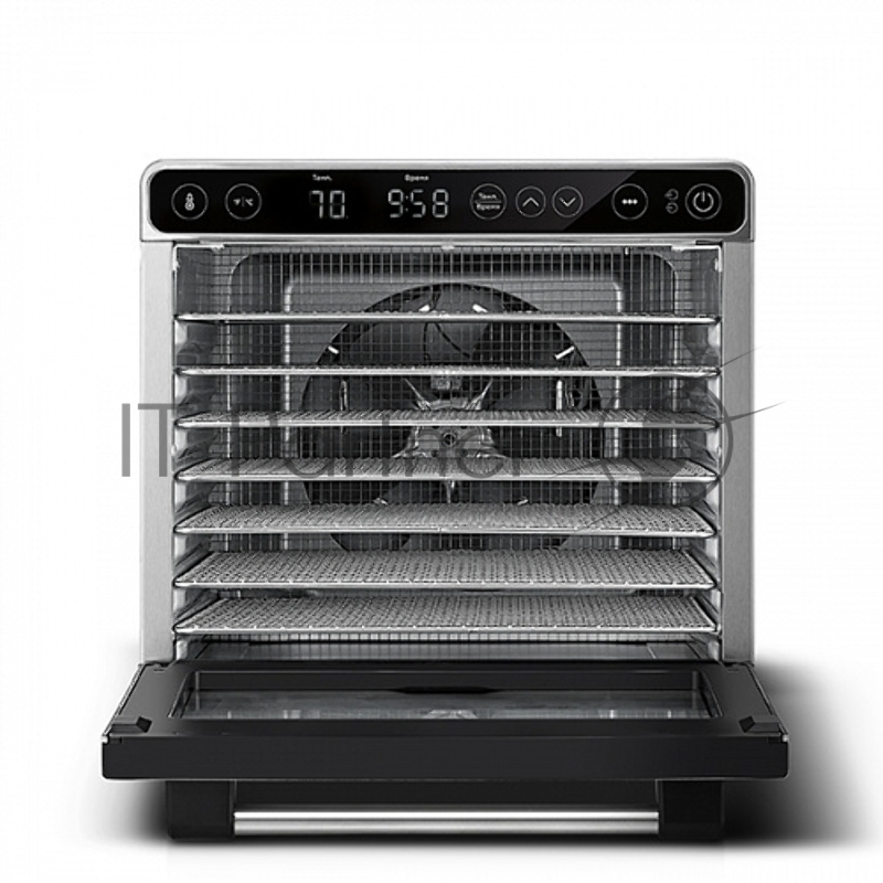 Сушилка для овощей и фруктов BQ FD1007 Steel. Мощность: 650 Вт