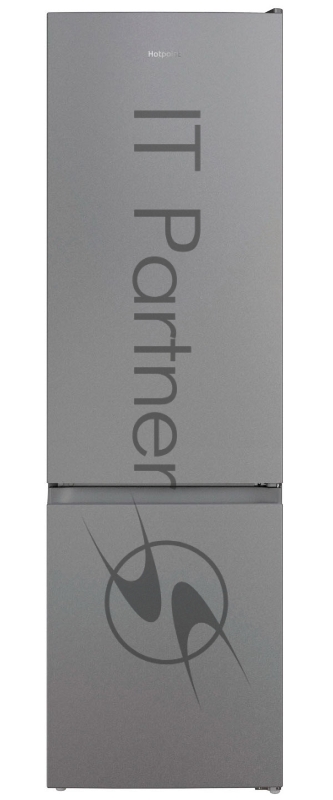 Холодильник Hotpoint HT 4200 S серебристый двухкамерный 247/78л морозилка снизу