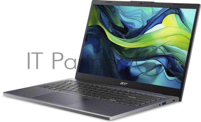 Ноутбук Acer Aspire 15 A15-51M-36HA Core 3 100U 16Gb SSD512Gb Intel Graphics 15.6 IPS FHD (1920x1080) noOS metall WiFi BT Cam (NX.KXRCD.008)