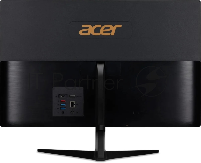 Моноблок Acer Aspire C27-1800 27 Full HD i5 1335U (1.3) 16Gb SSD512Gb Iris Xe CR Eshell GbitEth WiFi BT 65W клавиатура мышь Cam черный 1920x1080