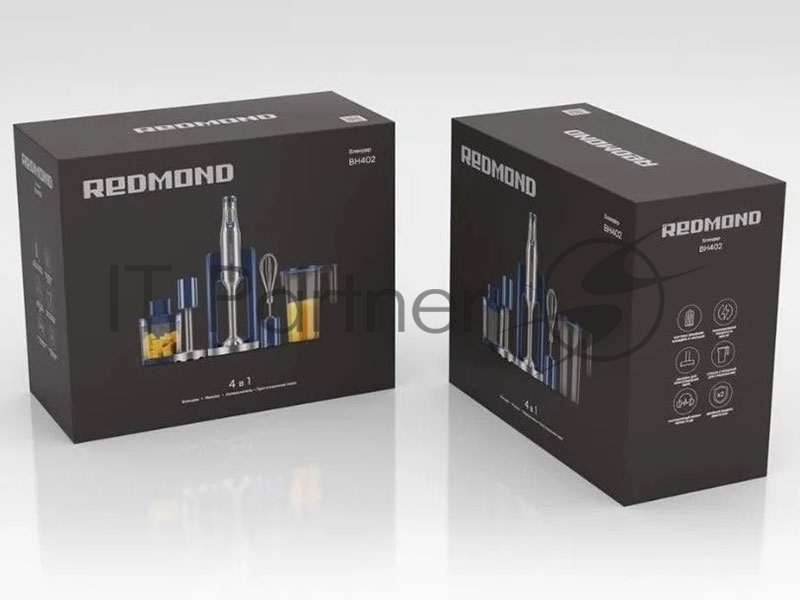 Блендер погружной REDMOND BH402 1800Вт, синий