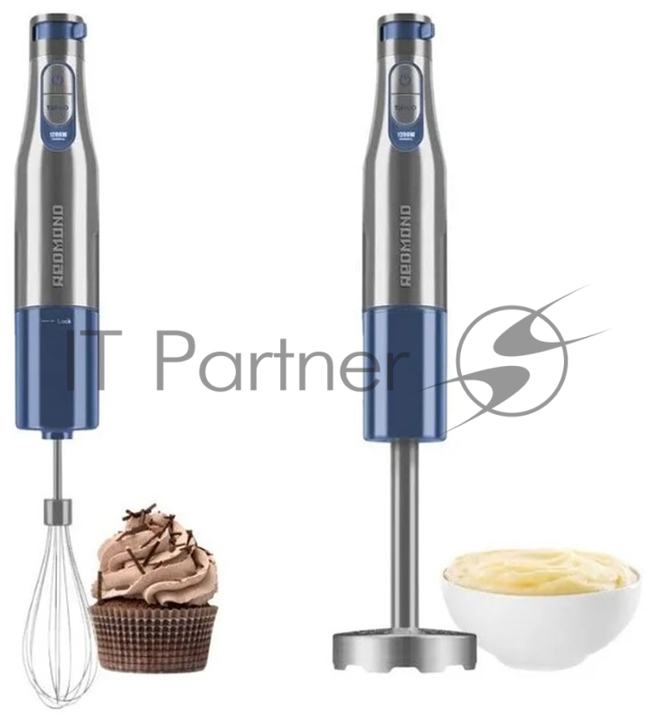Блендер погружной REDMOND BH402 1800Вт, синий