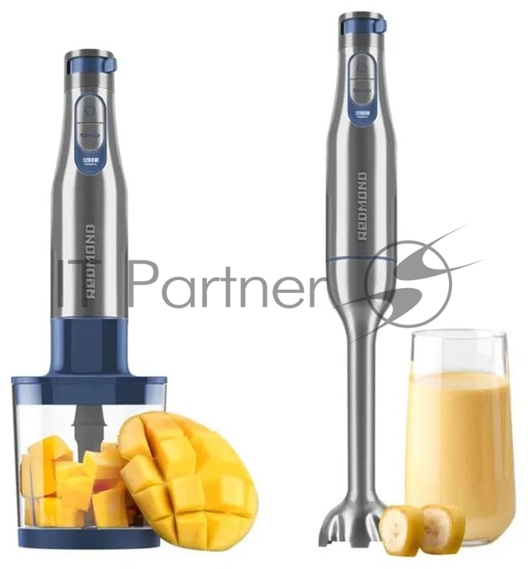 Блендер погружной REDMOND BH402 1800Вт, синий