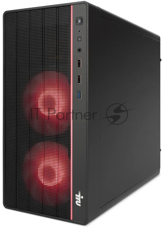 ПК IRU Game 510H6SEA MT i5 12400F (2.5) 16Gb SSD512Gb RTX4060 8Gb Free DOS GbitEth 500W черный (2023164)