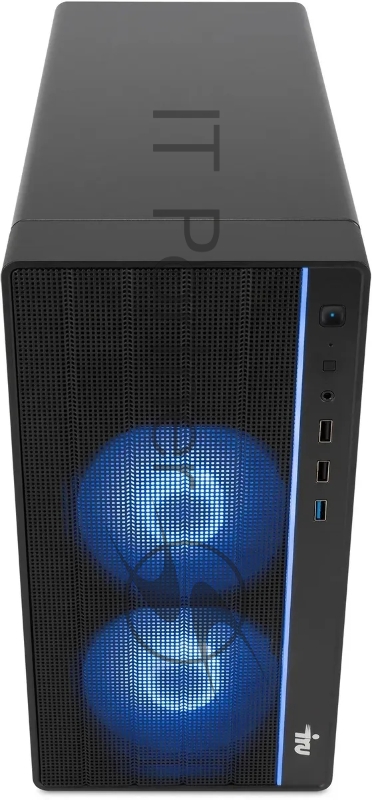 ПК IRU Game 510H6SEA MT i5 12400F (2.5) 16Gb SSD512Gb RTX4060 8Gb Free DOS GbitEth 500W черный (2023164)