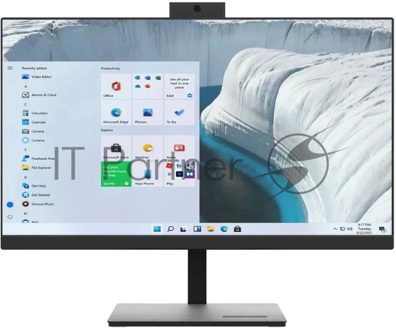 Моноблок IRU Office 27IH6P 27 Full HD i5 12400 (2.5) 16Gb SSD512Gb UHDG 730 Free DOS GbitEth WiFi BT 120W Cam черный 1920x1080