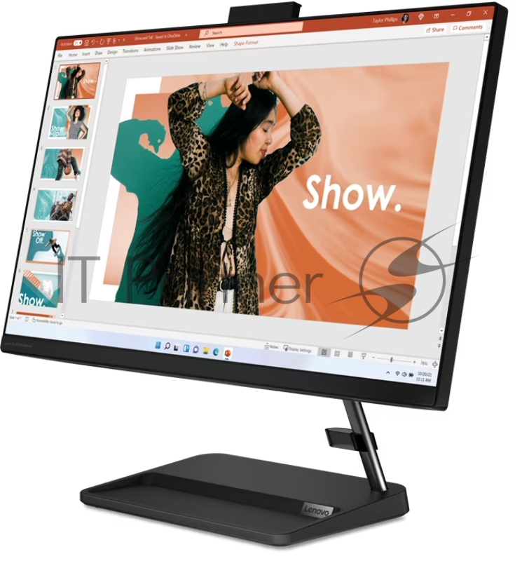 Моноблок Lenovo IdeaCentre AIO 3 24IAP7 23.8 FHD (1920x1080) IPS 250N, i5-13420H, 2x8GB DDR4-3200, 512GB SSD M.2, Intel UHD, WiFi6, BT, HD Cam, Wireless KB&Mouse, NoOS, Black, 1Y