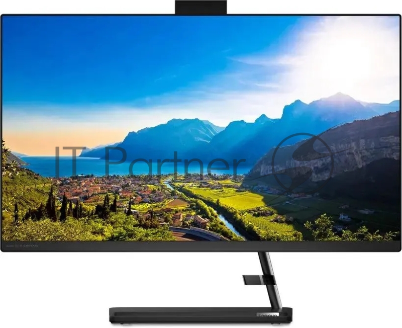 Моноблок Lenovo IdeaCentre AIO 3 27ALC6 27 FHD (1920x1080) IPS 250N, Ryzen 7 7730U, 2x8GB DDR4-3200, 1TB SSD M.2, Radeon Graphics, WiFi6, BT, 5.0MP Cam, Wireless KB&Mouse, NoOS, Black, 1Y