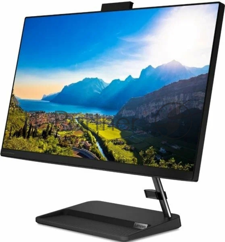 Моноблок Lenovo IdeaCentre AIO 3 27ALC6 27 FHD (1920x1080) IPS 250N, Ryzen 7 7730U, 2x8GB DDR4-3200, 1TB SSD M.2, Radeon Graphics, WiFi6, BT, 5.0MP Cam, Wireless KB&Mouse, NoOS, Black, 1Y