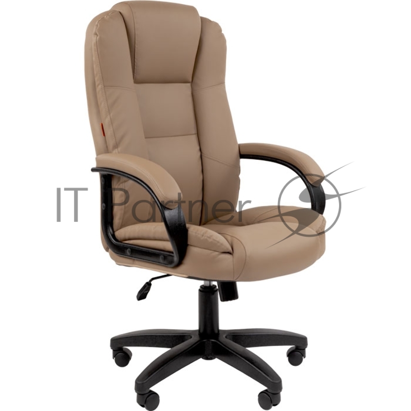 Офисное кресло Chairman 600 LT Россия чер.пласт экопремиум бежевый