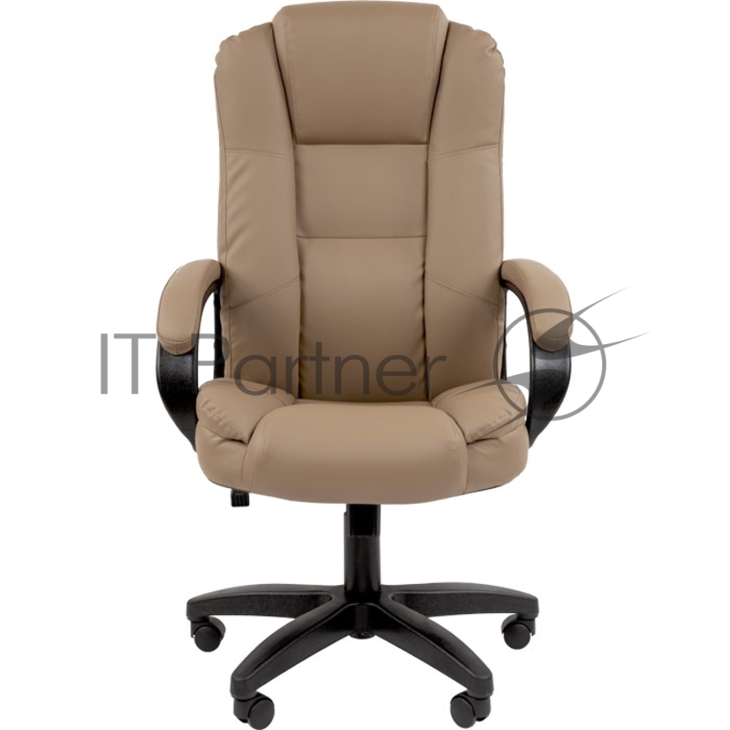 Офисное кресло Chairman 600 LT Россия чер.пласт экопремиум бежевый