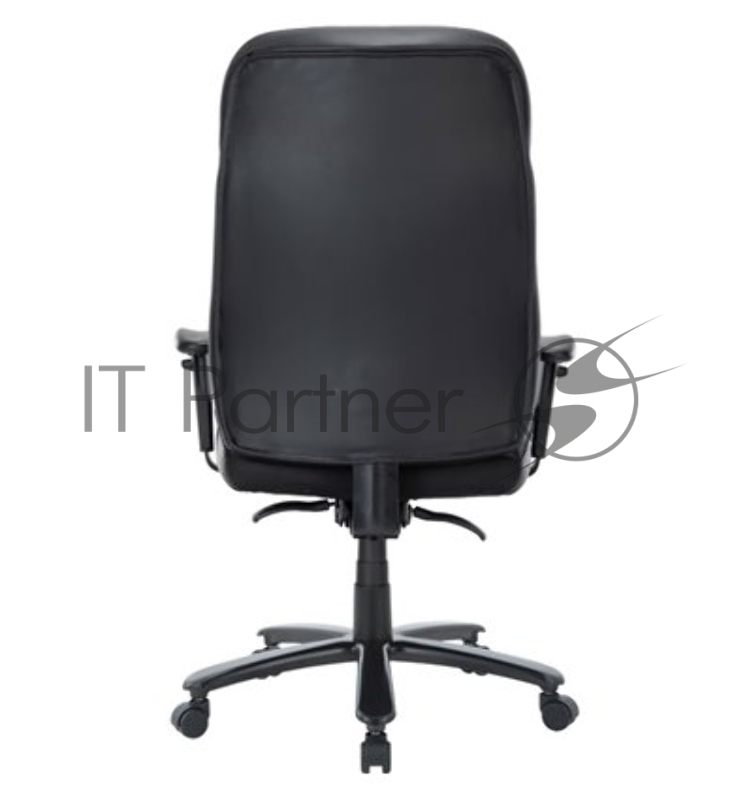 Кресло для руководителя Chairman CH414 экокожа/ткань, черный