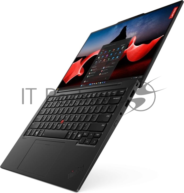 Ноутбук Lenovo ThinkPad X1 Carbon G12 14 WUXGA (1920x1200) IPS 400N, Intel Ultra 5 125U, 16GB LPDDR5x 6400, 512GB SSD M.2, Intel Graphics, WiFi6, BT, FPR, FHD Cam, 57Wh, 65W USB-C, Win 11 Pro, 1Y, 1.09kg
