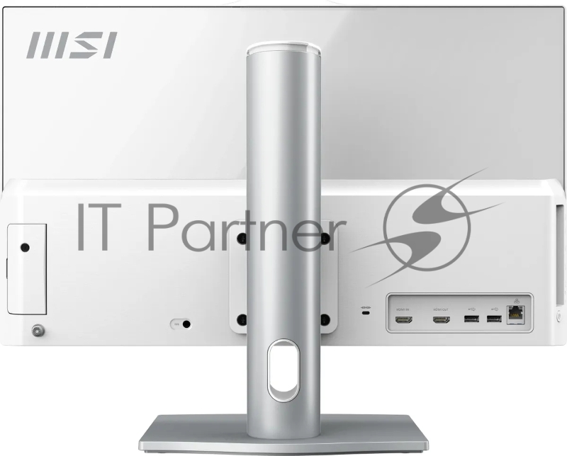 Моноблок MSI Modern AM242P 12M-629RU 23.8 Full HD PG 8505 (1.2) 4Gb SSD128Gb UHDG Windows 11 Professional GbitEth WiFi BT 120W клавиатура мышь Cam белый 1920x1080