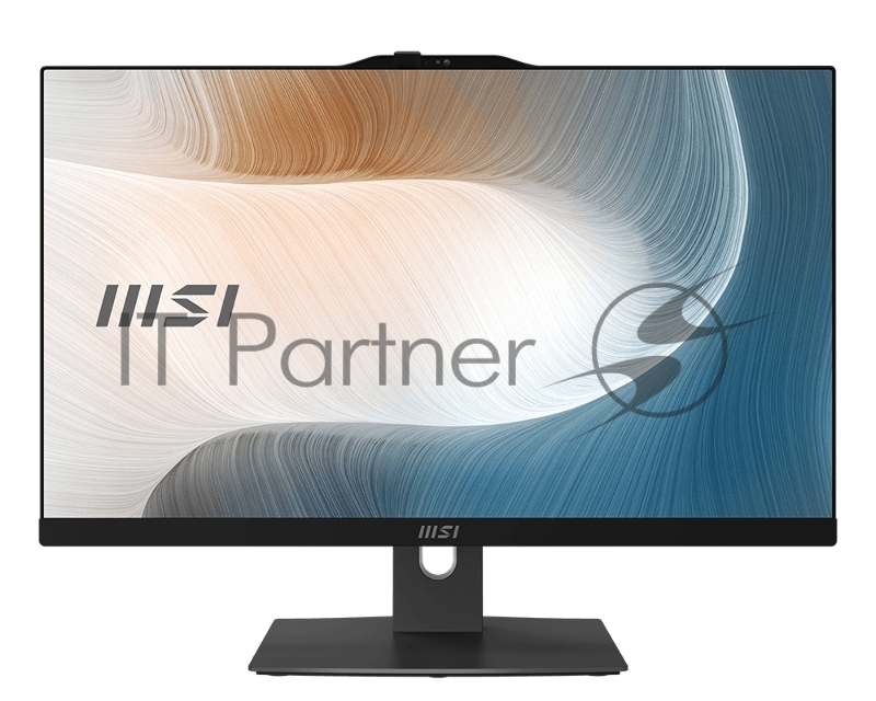 Моноблок MSI Modern AM242P 1M-1027XRU 23.8 Full HD Core 7 150U (1.8) 16Gb SSD512Gb Graphics noOS GbitEth WiFi BT 120W клавиатура мышь Cam черный 1920x1080